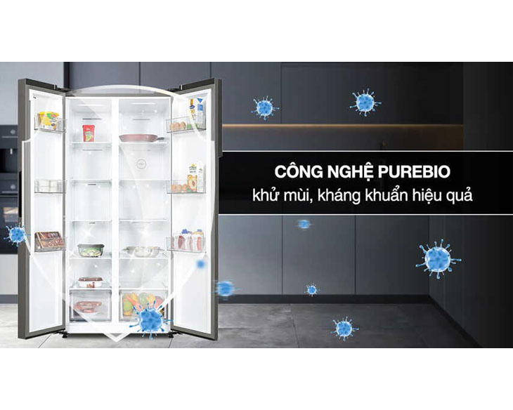 Tủ lạnh Toshiba Inverter 555 lít GR-RS696WI-PMV(60)-AG GR RS696WI PMV60 AG 0000s 0001 GR RS696WI PMV60 AG